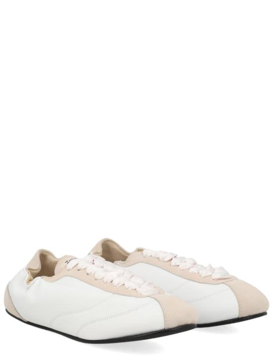  레페토 테니스 실크 스니커즈 V4230MCVD 050 White - REPETTO