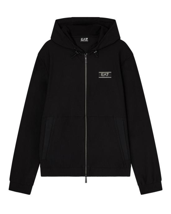 26SS 엠포리오 아르마니 후드 티셔츠 222007 Black