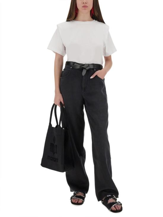  이자벨마랑 젤리토스 티셔츠 젤리토스 티셔츠 TS0041FA A1N41I20WH White - ISABEL MARANT