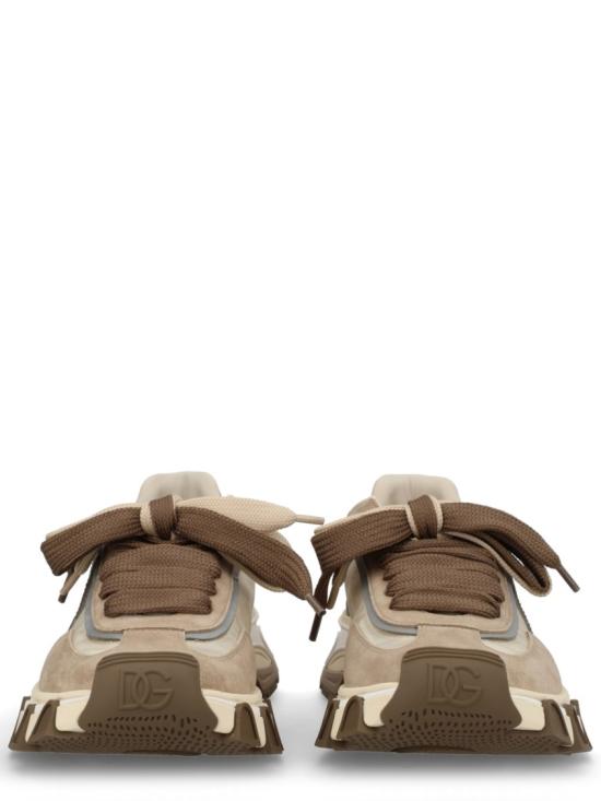26SS 돌체앤가바나 DG 컨트리 로드 나일론 앤 레더 스니커즈 CS2403 A02058W143 Neutrals - DOLCE & GABBANA