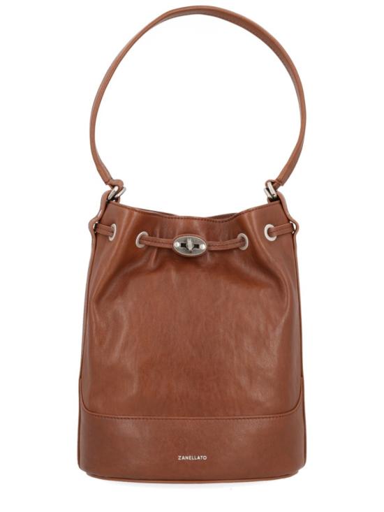 25FW 자넬라토 토트백 068980S 2100000Z1152 Brown