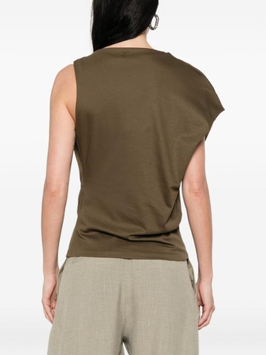 26SS 자크뮈스 민소매 티셔츠 TOW00895 AJ00260 580 Green - JACQUEMUS