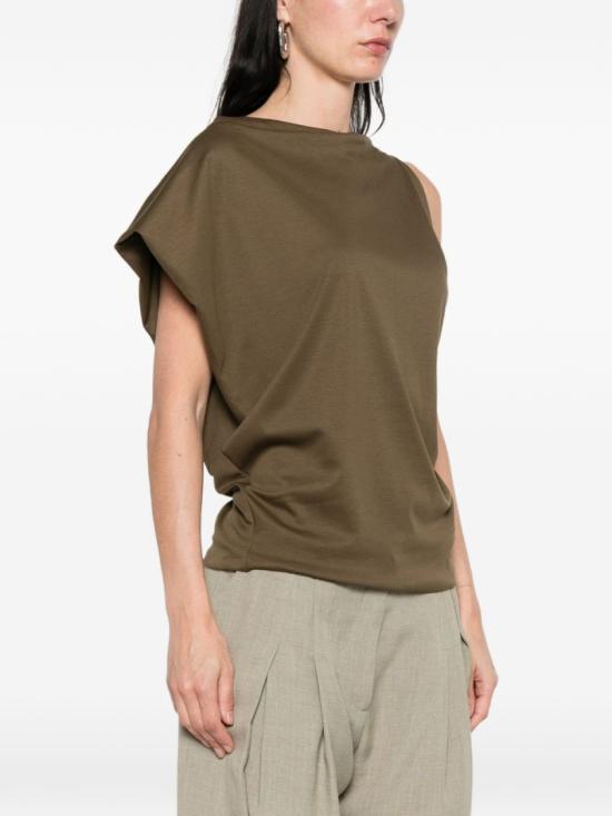 26SS 자크뮈스 민소매 티셔츠 TOW00895 AJ00260 580 Green - JACQUEMUS