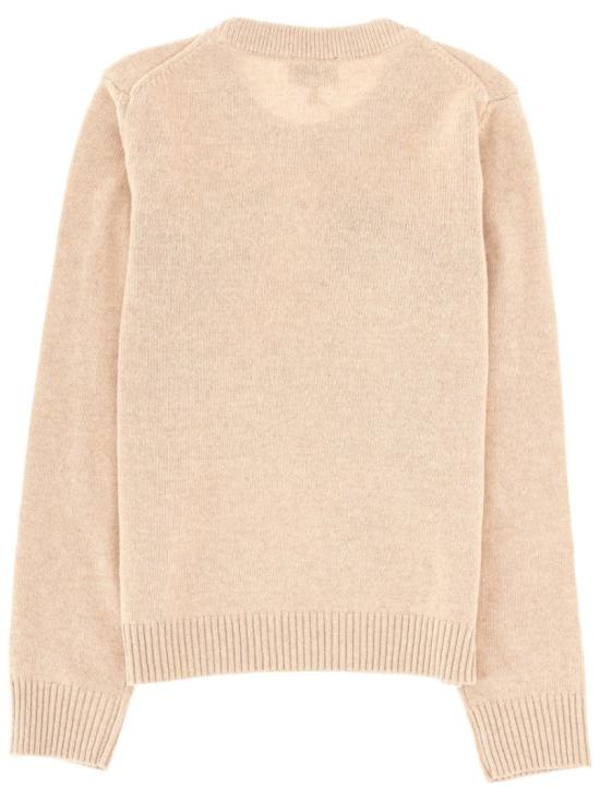 26SS 가니 그래픽 울 니트 A1070265 118 Neutrals - GANNI