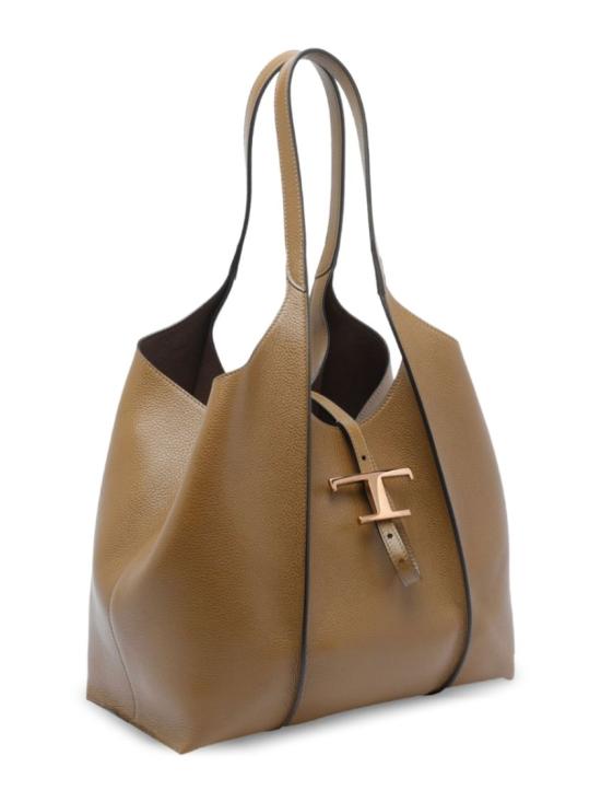 25FW 토즈 T 타임리스 쇼퍼 백 스몰 XBWTSBA0200 XSOS411 Brown - TODS