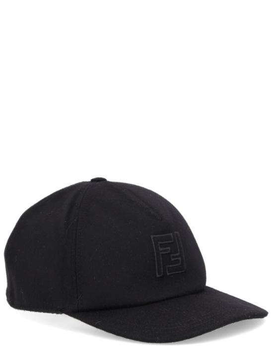  펜디 FF 베이스볼 캡 FXQ768 AYK2F0QA1 Black - FENDI