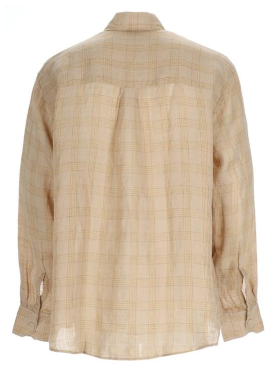 26SS 아워레가시 긴팔 셔츠 M2262AV VACAYCHECKGAUZELINEN Neutrals - OUR LEGACY