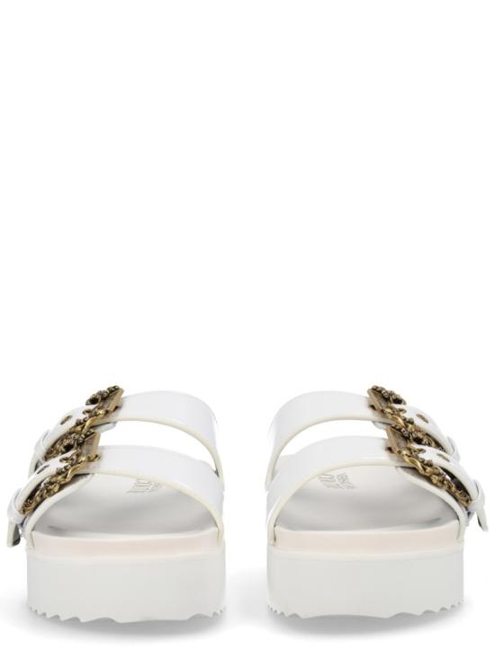 26SS 베르사체 뮬/슬리퍼 80VA3SM1 ZS190003 White - VERSACE