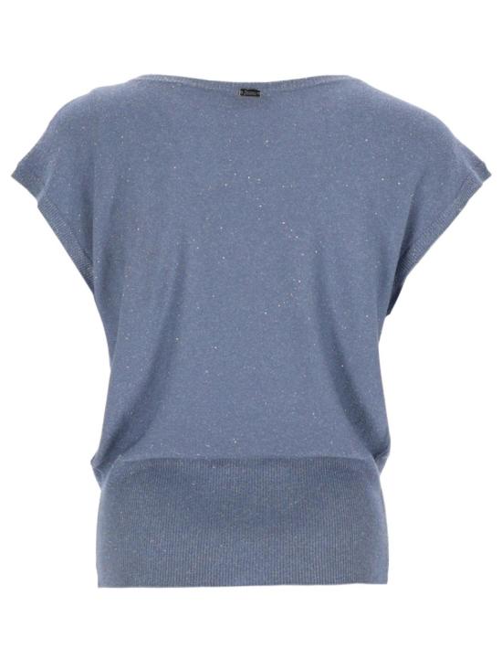 26SS 에르노 탑 MG000226D 760899128 Blue - HERNO