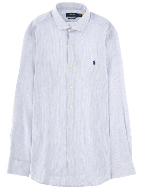 26SS 폴로 랄프로렌 긴팔 셔츠 710B16697 0017114CABANABLUEWHITE White