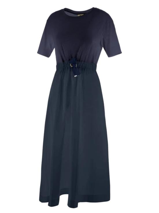 26SS 에르노 롱 원피스 AB000032D520569200 Blue - HERNO