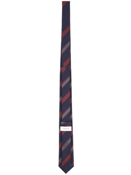 26SS 살바토레 페라가모 넥타이 789282 351357001 Burgundy - SALVATORE FERRAGAMO