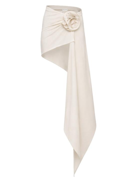  마그다뷰트림 숏 스커트 634425 CREAM Neutrals