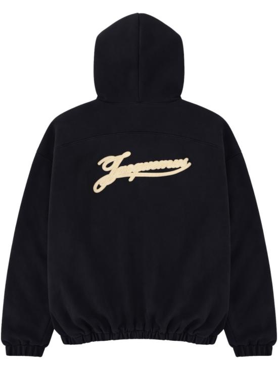 26SS 자크뮈스 후드 티셔츠 HOM00302AJ0 02623EO Black - JACQUEMUS