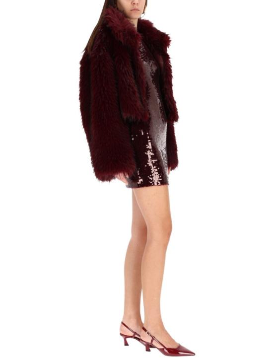 25FW 로테이트 바이 크리스텐슨 숏 원피스 1146142734 BCR13512734 Burgundy - ROTATE BY BIRGERCHRISTENSEN
