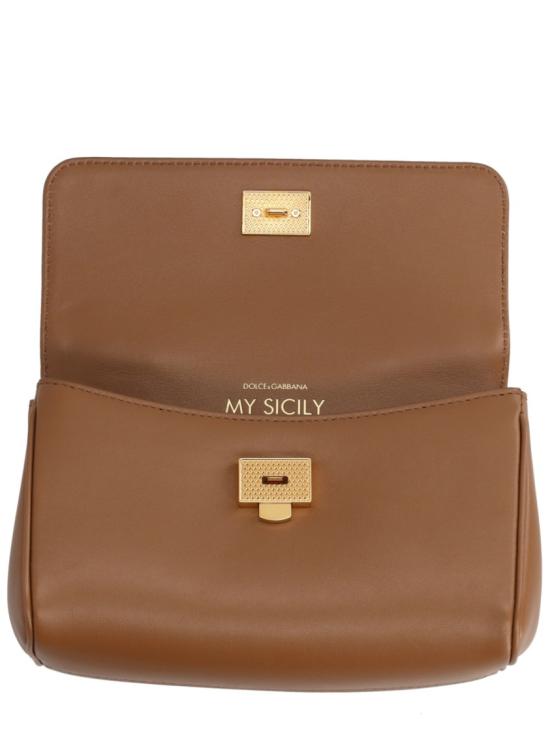 26SS 돌체앤가바나 마이 시실리 핸드백 BB7864 B73218Z093 Brown - DOLCE & GABBANA