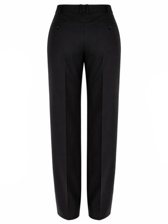  생로랑 스트레이트 팬츠 832780 Y2J021000 Black - SAINT LAURENT