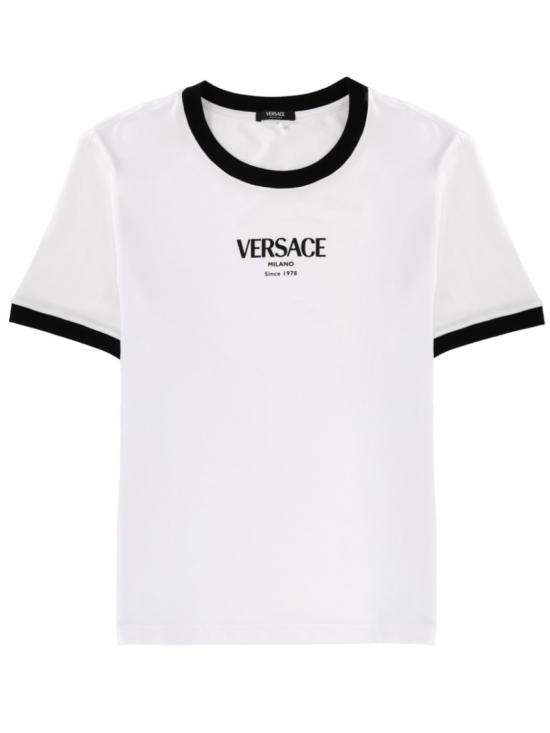 26SS 베르사체 탑 1022656 1A166852W020 White