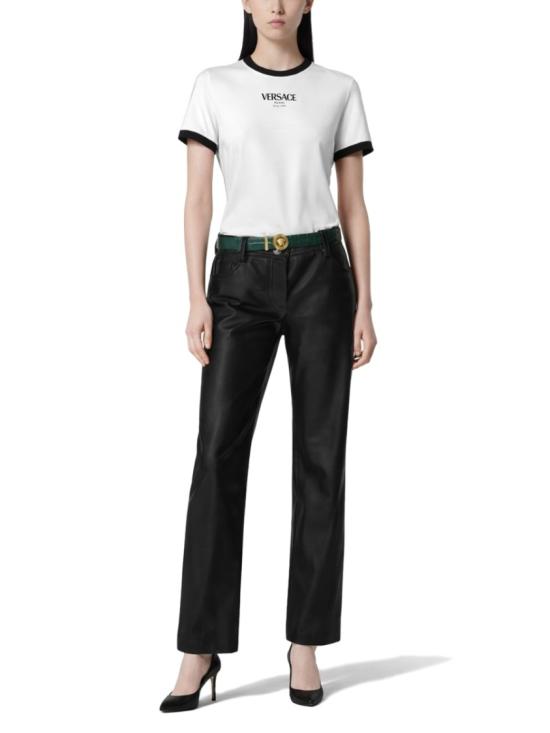 26SS 베르사체 탑 1022656 1A166852W020 White - VERSACE