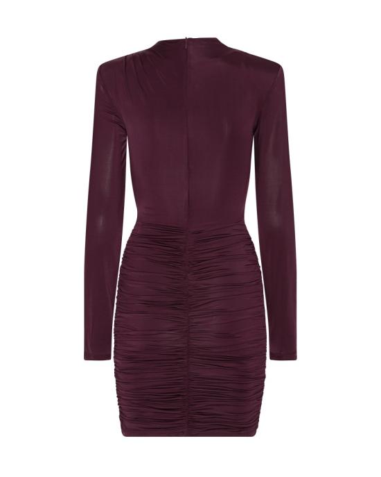 26FW 로테이트 숏 원피스 2631794 Burgundy - ROTATE
