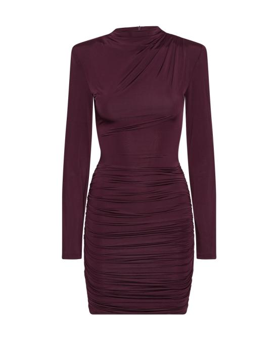 26FW 로테이트 숏 원피스 2631794 Burgundy