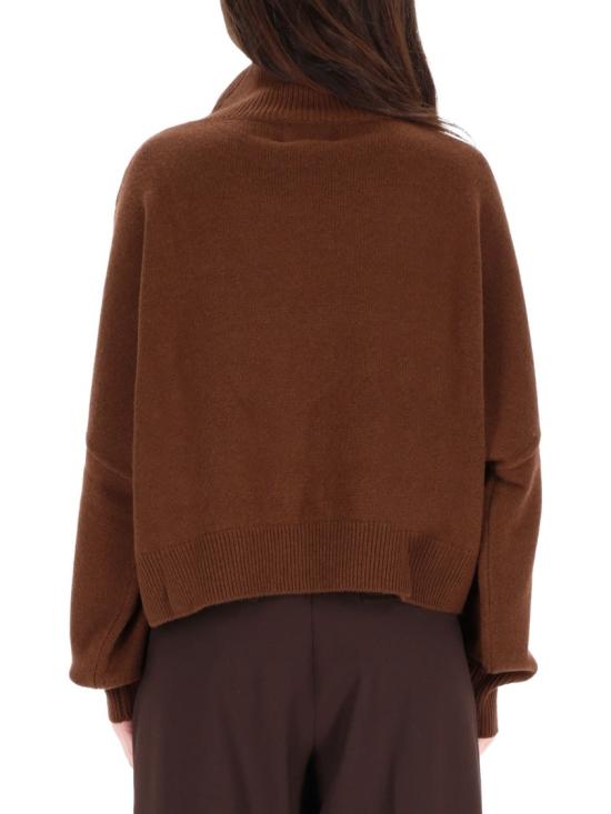 25FW 루루 드 세종 터틀넥 LUKE BROWN Black - LOULOU DE SAISON