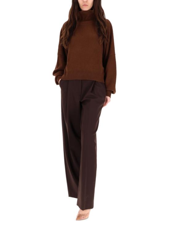 25FW 루루 드 세종 터틀넥 LUKE BROWN Black - LOULOU DE SAISON