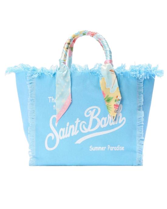 26SS 세인트바쓰 토트백 6283221 Blue