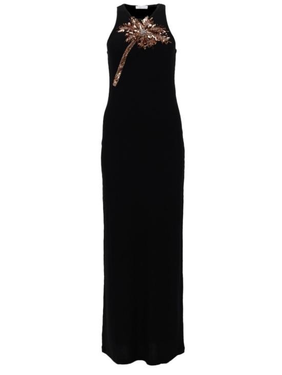 26SS 파코라반 롱 원피스 26EJRO309CO0530 P001 Black