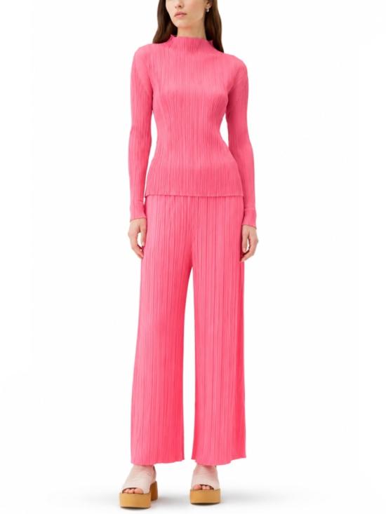  플리츠플리즈 스트레이트 팬츠 PP66JF134 22 Pink - PLEATS PLEASE