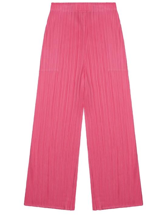 플리츠플리즈 스트레이트 팬츠 PP66JF134 22 Pink