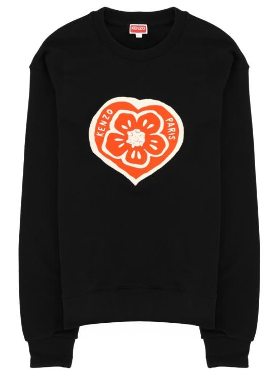 26SS 겐조 Boke Heart 스웻셔츠 FG55SW2044MJ 99J Black