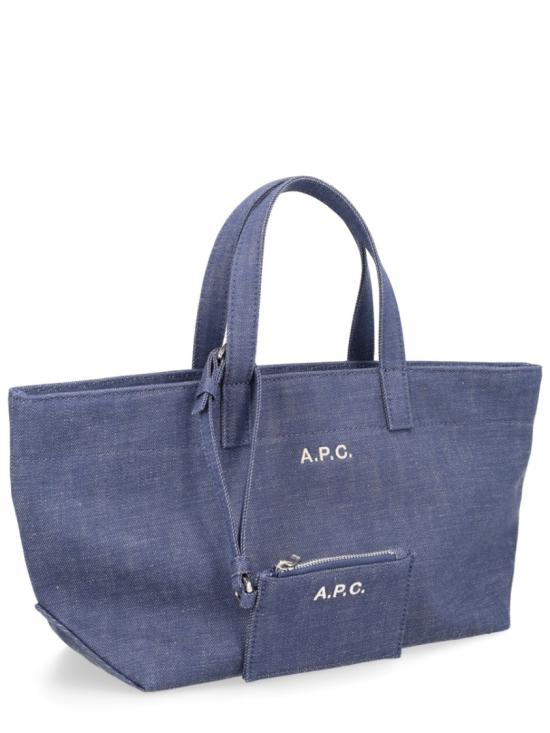26SS 아페쎄 르 드러머 스몰 토트백 COHLX F67045 IAA Blue - A.P.C.