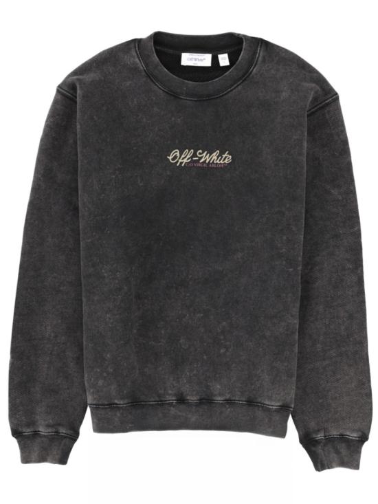 26SS 오프화이트 긴팔 티셔츠 2BA055 S26FLE005W028 Black