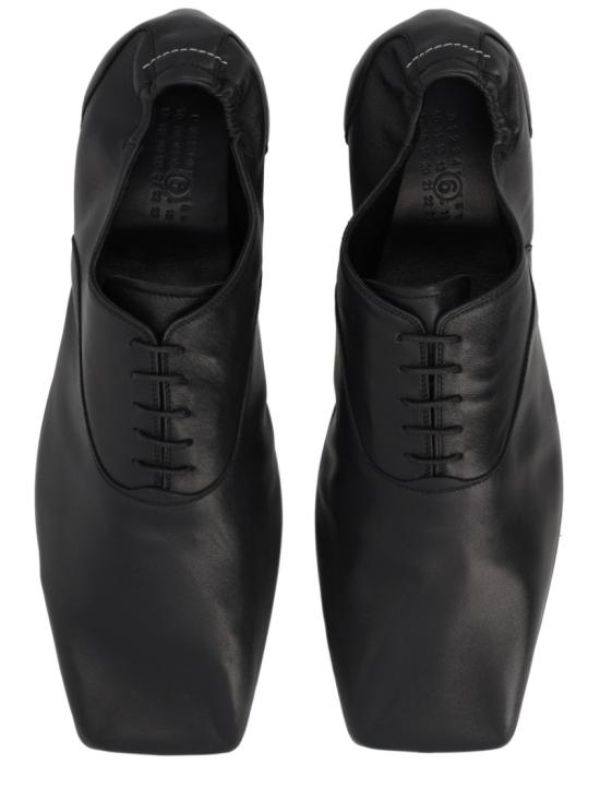 26SS MM6 메종마르지엘라 드레스 슈즈 SH1WQ0004 P7557T8013 Black - MM6 MAISON MARGIELA