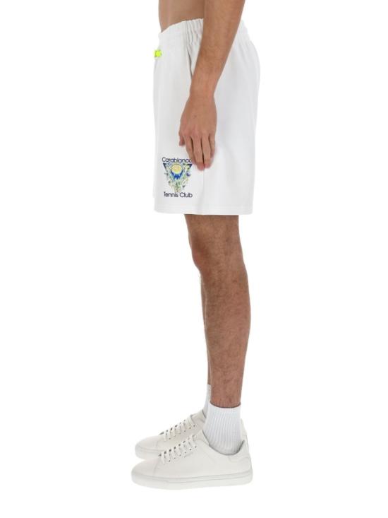 26SS 카사블랑카 숏팬츠 M SP26 JTR 003 02TENNISCLUBICON White - CASABLANCA