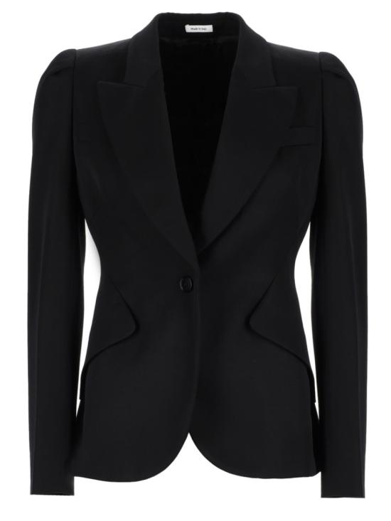 26SS 알렉산더 맥퀸 수트 자켓 847018 QJAAC1000 Black