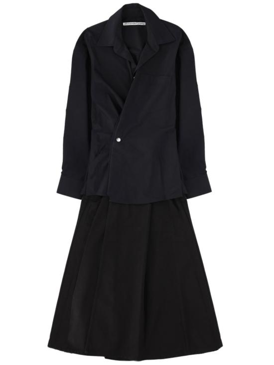 26SS 알렉산더 왕 롱 원피스 1WC1266938 001 Black