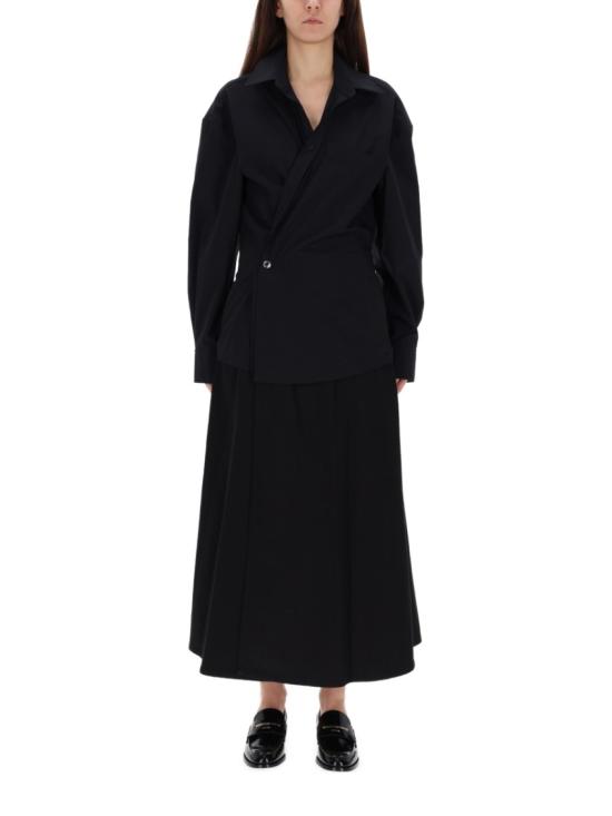 26SS 알렉산더 왕 롱 원피스 1WC1266938 001 Black - ALEXANDER WANG