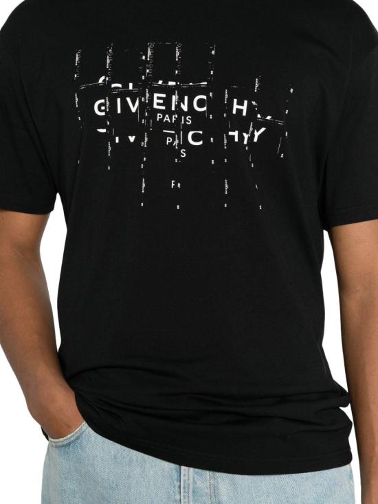 26FW 지방시 반팔 티셔츠 BM71NK3YU9001 BLACK - GIVENCHY