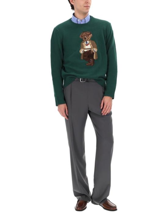 26SS 폴로 랄프로렌 스웨터 710978308 001FA25VNTGPINEHOCHARLES BEAR Black - POLO RALPH LAUREN