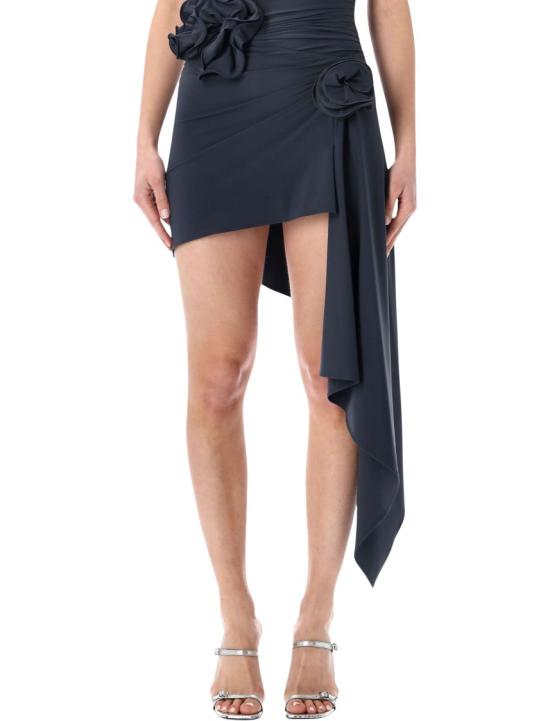 26SS 마그다뷰트림 스커트 835526GREY Blue