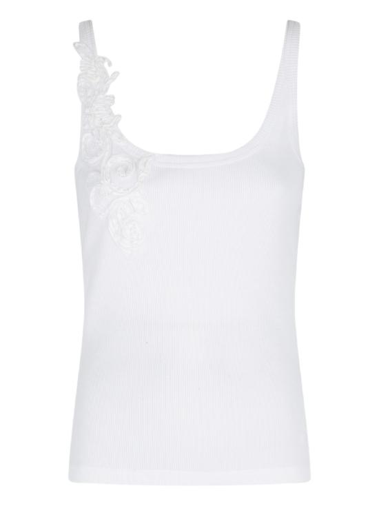 26SS 에르마노 피렌제 탑 D48EL033EG0MF010 White