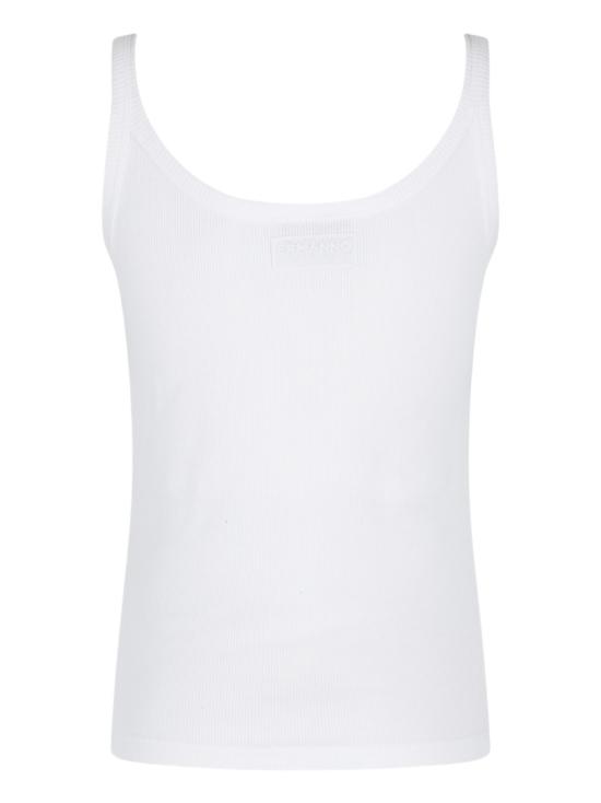 26SS 에르마노 피렌제 탑 D48EL033EG0MF010 White - ERMANNO FIRENZE