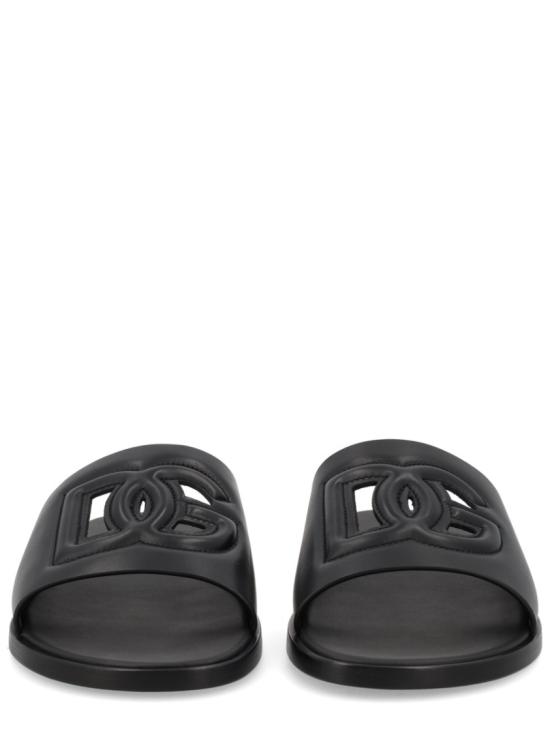 26SS 돌체앤가바나 뮬/슬리퍼 A80397 A036380999 Black - DOLCE & GABBANA