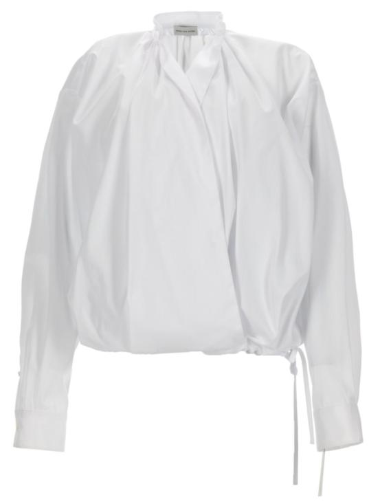 26SS 드리스 반 노튼 탑 010744 3314001 White