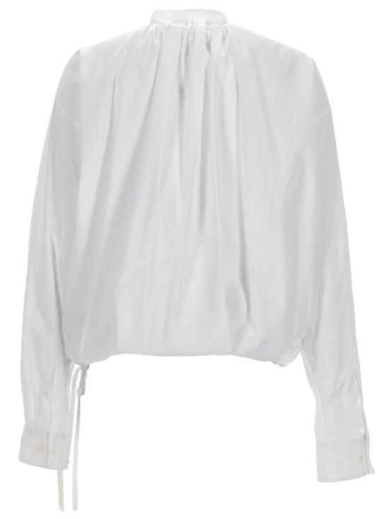 26SS 드리스 반 노튼 탑 010744 3314001 White - DRIES VAN NOTEN