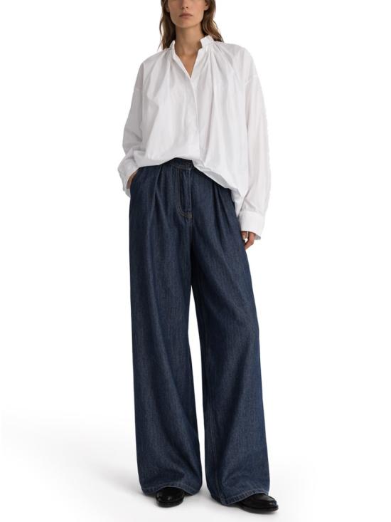 26SS 드리스 반 노튼 탑 010744 3314001 White - DRIES VAN NOTEN