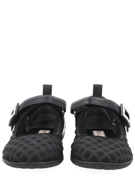 26SS 로저비비에 플랫 슈즈 RVW79344120NYE B999 Black - ROGER VIVIER