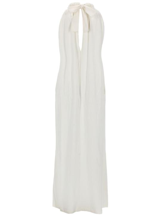  누드 롱 원피스 1103E26445 01 White - NUDE